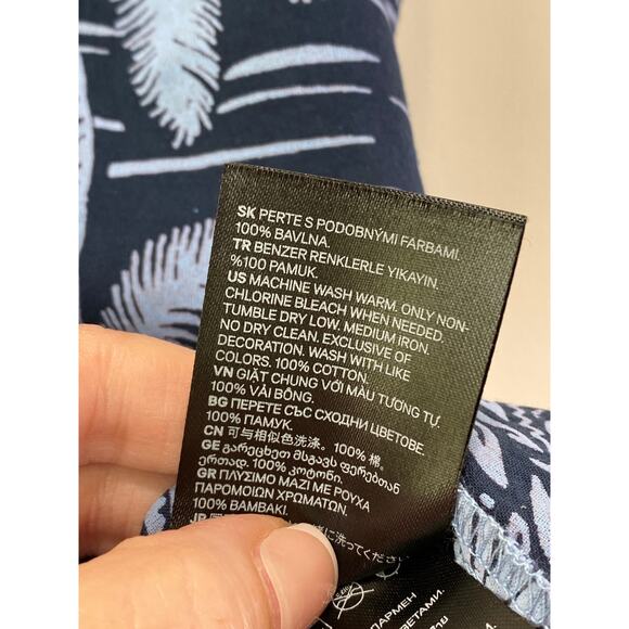 H&M x Desmond Dempsey Tropical Hawaiian Islands 100% Cotton Tropical Tank Top M - Picture 6 of 8